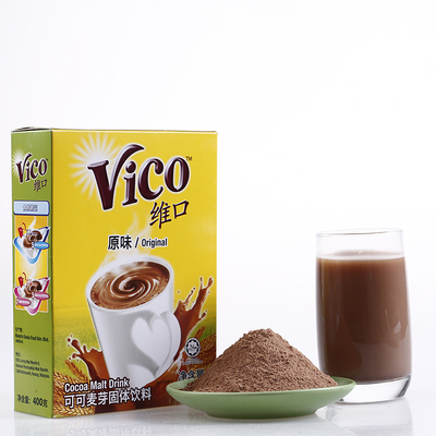 马来西亚进口Vico麦芽可可粉 热巧克力味速溶冲饮品 学生营养早餐
