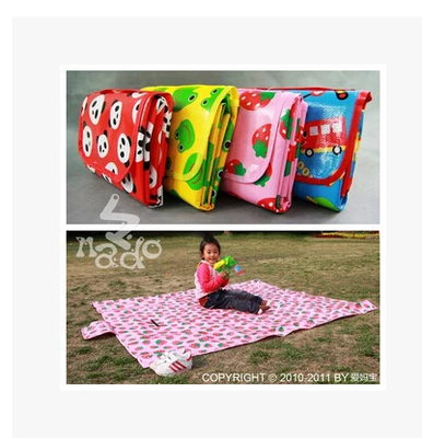 户外必备 超可爱卡通图案户外野餐垫地垫 儿童游戏毯 爬行垫子