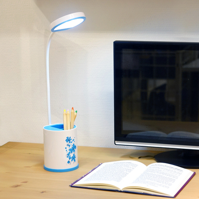 创意可充电式电池LED小台灯护眼学习书桌儿童床头看书便携办公室