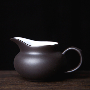 特价包邮宜兴紫砂公道杯茶具配件 手工绘制分茶器 陶瓷茶海 均杯