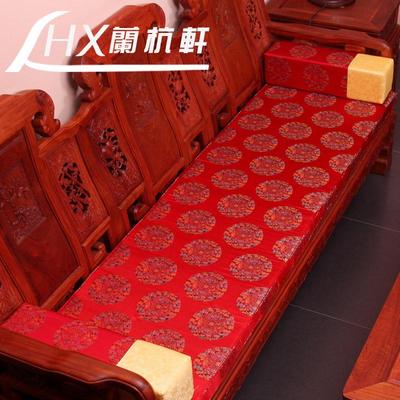 红木沙发垫坐垫 明清中式坐垫沙发垫海绵垫 仿古实木椅垫 定做