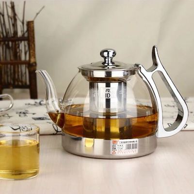亮典耐热玻璃茶壶不锈钢过虑电磁炉煮茶多功能电陶炉泡茶壶包邮