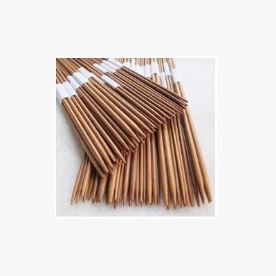 碳化高级竹棒针 竹针 棒针 竹签子 毛衣针 编织工具 丝竹高级棒针