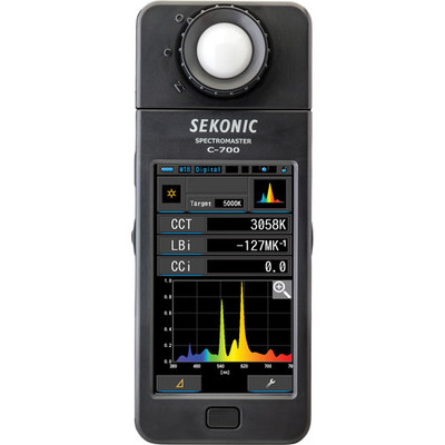 Sekonic/世光 C-700光谱仪 专业色温表C700 LED测光 触摸屏 新品