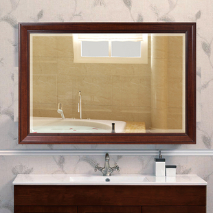 新款中式式浴室镜 五星级专用浴室镜美式浴室镜防水镜 卫生间镜