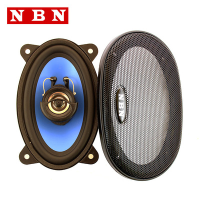 NBN 4*6寸4×6寸汽车同轴喇叭 同轴扬声器 汽车音响喇叭 摇滚风格