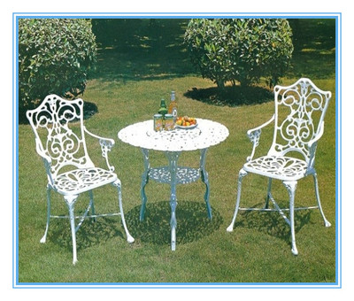 星光特价白色花园休闲桌椅公园广场阳台庭院户外家具别墅时尚家具