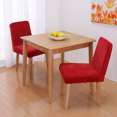 正方形广东省实木框架结构咖啡厅日式餐桌椅提供简单安装工具餐桌