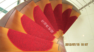 踏步垫楼梯地毯异形定制红色便宜地毯特价促销防滑垫脚踏垫脚垫