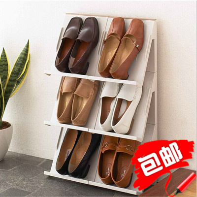 日本进口鞋架创意小鞋架简易鞋架多层鞋柜鞋子收纳架现代简约鞋架