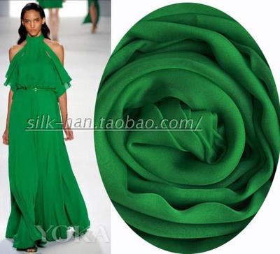 嫩绿丝巾100%桑蚕丝翡翠绿色真丝丝巾空调披肩秋冬女长款围巾披肩