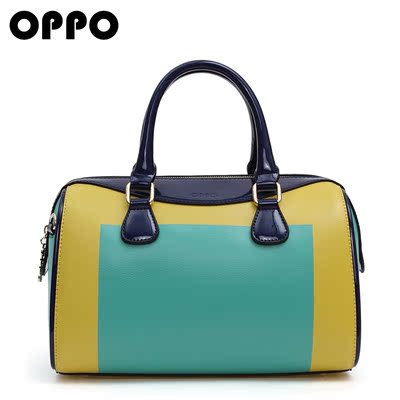 香港OPPO欧普正品潮女包11393欧美时尚波士顿枕头包包2015春新款
