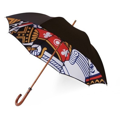 欧美正品London Undercover 雨伞广告伞直杆伞木杆伞弯钩伞定制款