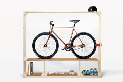 bookbike自行车停车架/书架 家用停车架 自行车停放柜 单车展示柜