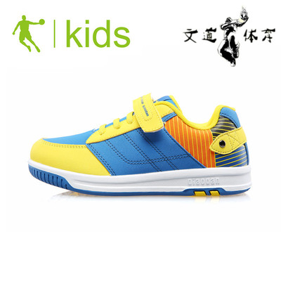专柜正品乔丹小学生中学生运动鞋 新款小孩耐磨板鞋QM3441528