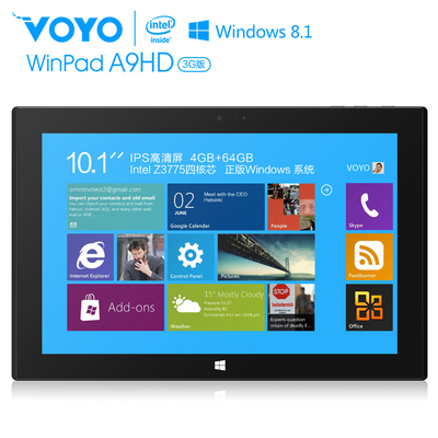 Voyo WinPad A9HD 3G版 WIFI 64GB 10寸4G英特尔Win8平板电脑新品