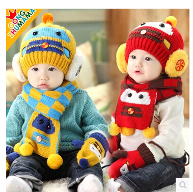 韩国秋冬宝宝帽子婴儿帽子儿童帽子男童女童冬天公主帽小孩0-1岁