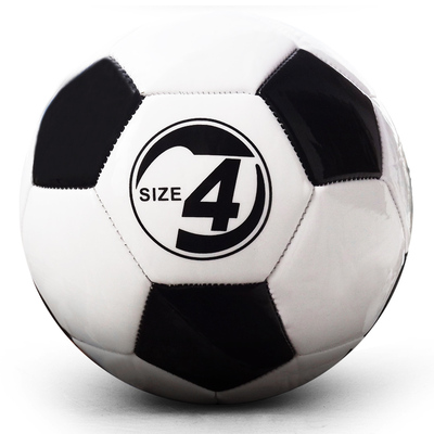 berter黑白片经典足球标准机缝4号5-7人制青少年比赛训练用球耐磨