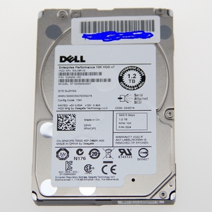 Dell/戴尔 1.2T SAS 10K 服务器硬盘 2.5英寸 全新正品 三年保
