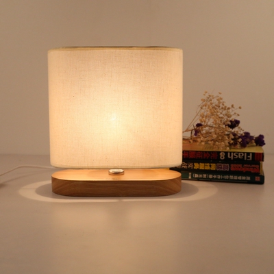 伊瓦创意个性LED实木婚庆简约调光书桌卧室床头日式小台灯榻榻米