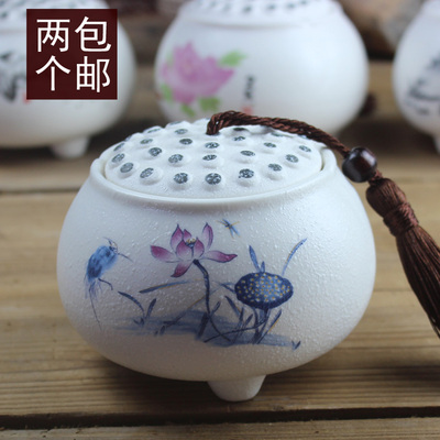 特价陶瓷茶叶罐 密封储物罐 茶叶礼品包装罐 紫砂茶叶罐可加logo