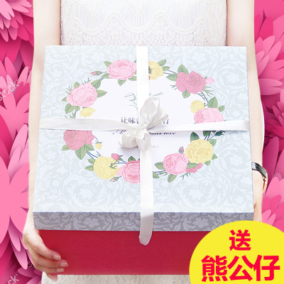 韩国日本进口零食品大礼包送女友生日情人节礼物一箱吃的组合套餐