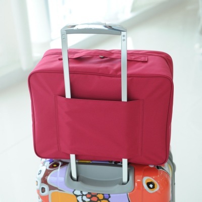 韩版Funnymade 旅行收纳包 多功能手提衣服收纳袋 气质行李整理包