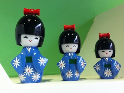 日本套娃和服娃娃木娃木偶日式木人摆件日本料理店装饰品工艺礼品