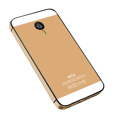 魅族MX4钢化后盖 MX4手机壳 MX4手机套 MX4保护壳 MX4金属边框