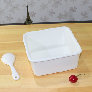 芝士焗饭烤碗 方形白色陶瓷烤盘 面包烘焙菜盘西餐具 微波炉烤箱