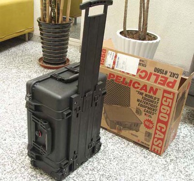 美国派力肯拉杆箱pelican1560摄影箱塘鹅安全箱 防护箱 仪器箱
