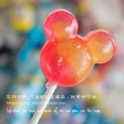 日本进口糖果 固力果格力高迪斯尼米奇头米老鼠棒棒糖水果味10g
