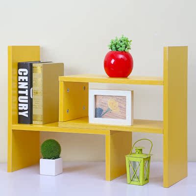 创意桌上小书架 简易办公室桌面置物架 伸缩儿童电脑桌架