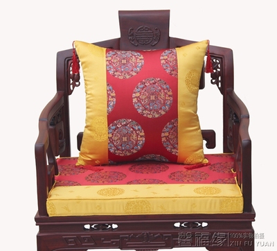 厂家直销专业定做红木沙发坐垫实木沙发坐垫带靠背加厚中式坐垫