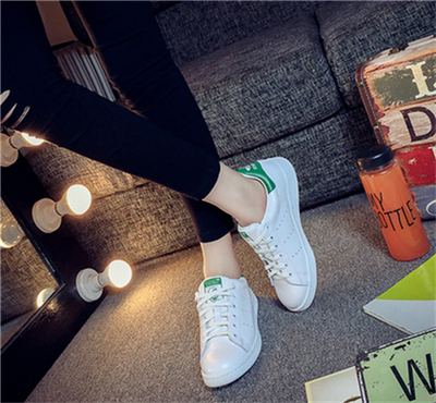 韩版ulzzang运动鞋明星同款小白鞋史密斯绿尾男女板鞋贝壳鞋潮鞋