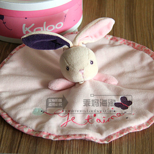 美国代购 15年新款kaloo petite rose小玫瑰 安抚兔 安抚巾玩偶