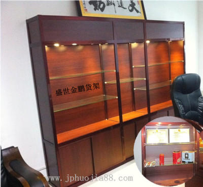 样品柜 深圳市高档展柜玻璃展示柜办公室样品柜玉器展柜