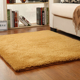 加厚加密北极绒混纺纯色客厅地毯时尚卧室茶几床边地毯可定做地毯