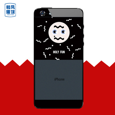 大黑脸 苹果6手机壳4.7寸iPhone6 Plus手机壳5.5寸软卡通 us15