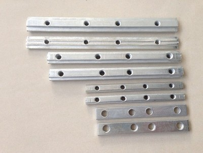 4040加长T型滑块槽连接条铝合金型材配件一字连接件加长螺母滑块