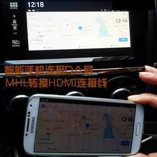 本田XRV缤智杰德CRV思铂睿雅阁宝骏560 730  HDMI手机连接导航线