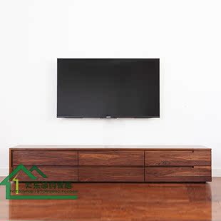 北欧宜家电视柜/简约现代实木电视柜组合/小户型客厅电视柜