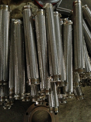 不锈钢金属波纹管 编织软管 蒸汽软管 高温高压管58*2/ 2寸 DN40