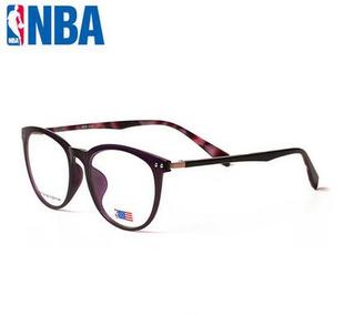 NBA 时尚眼镜潮款复古男女运动眼镜框眼镜架超薄板材眼镜框 7748