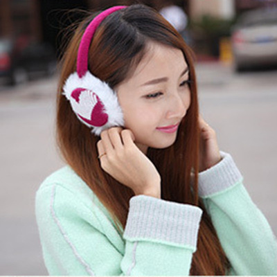 新款耳罩冬季可爱女士超大保暖护耳毛绒耳捂韩国兔毛防风耳暖耳包