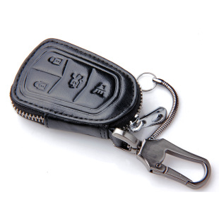 2015款新款凯迪拉克ATS-L钥匙包CTSSRX XTS专用汽车真皮钥匙套壳
