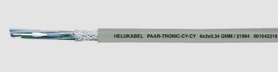 和柔HELUKABEL柔性双绞屏蔽编码器电缆PAAR-TRONIC-CY 5*2*0.14