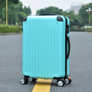 韩国ABS硬箱万向轮学生行李箱拉杆箱旅行箱密码箱包登机箱子男女