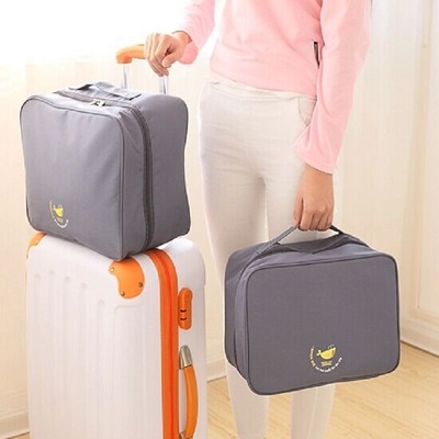 旅行收纳袋气质多功能手提旅行收纳包衣行李衣物整理包A423