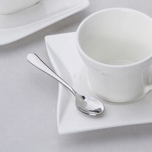 创意时尚不锈钢小勺子 咖啡勺 宝宝饭勺 小汤勺 不锈钢高档勺子